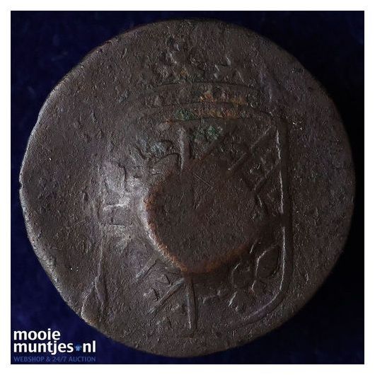 Groningen - Duit - 1684 (kant B)