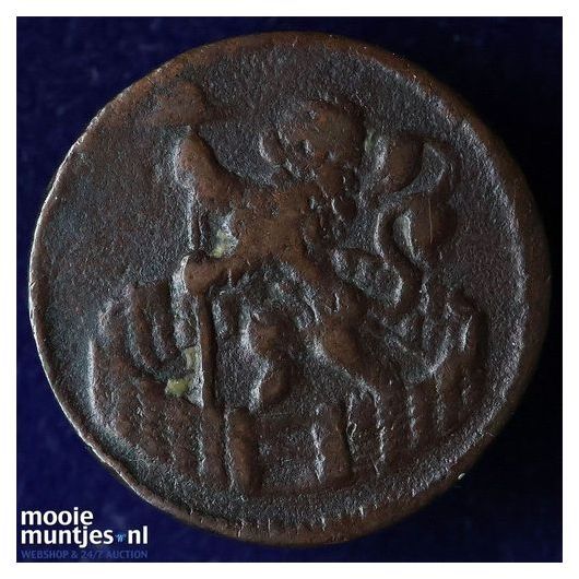 Holland - Duit - 1714 (kant B)