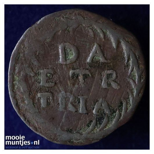 Holland - Duit - 1714 (kant A)