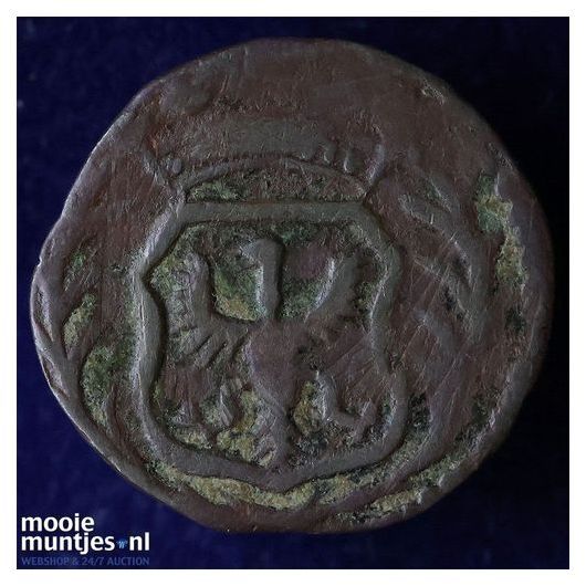 Holland - Duit - 1714 (kant B)