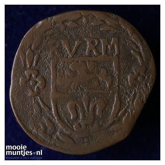 Roermond - Achtste stuiver of duit van 6 mijten - z.j. (1659-1665) (kant B)