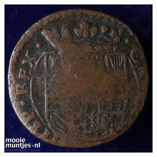 Roermond - Achtste stuiver of duit van 6 mijten - z.j. (1659-1665) (kant B)