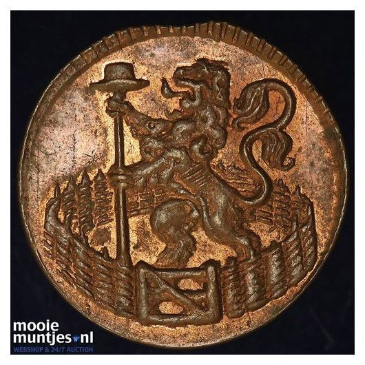 Holland - Duit - 1739 (kant B)