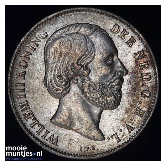 1 gulden - Wilhelmina - 1892 (kant B)