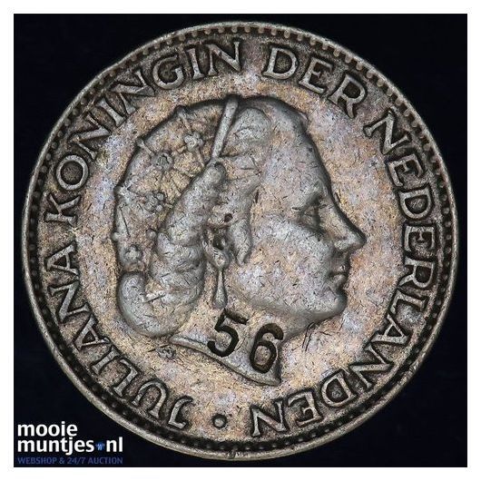 1 gulden - Wilhelmina - 1892 (kant A)