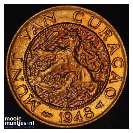 Curaçao - 2&frac12; cent - 1948 (kant A)