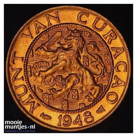 Curaçao - 2&frac12; cent - 1948 (kant A)