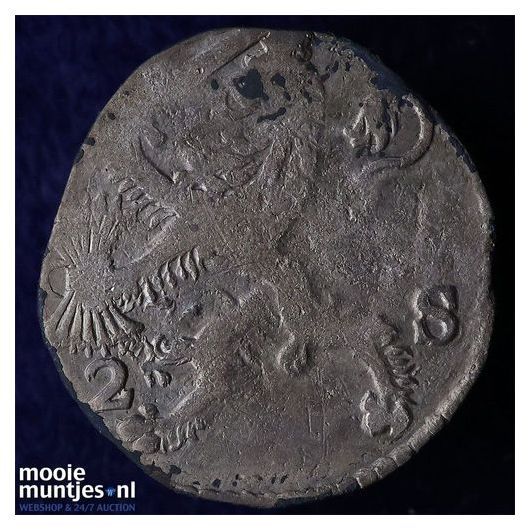 Zeeland - Dubbele stuiver - 1653 (kant B)