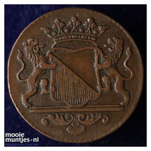 Zeeland - Dubbele stuiver - 1653 (kant B)