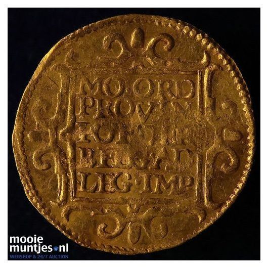 Holland - Gouden dukaat - 1637 (kant B)