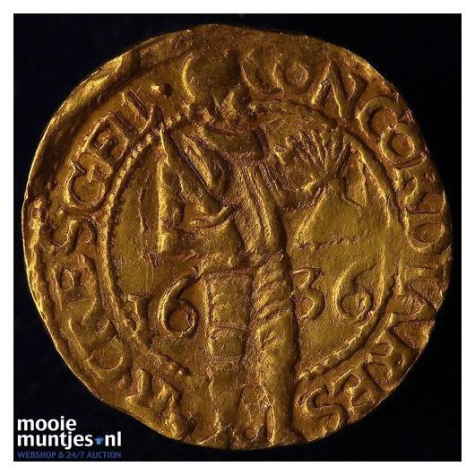 Holland - Gouden dukaat - 1637 (kant A)