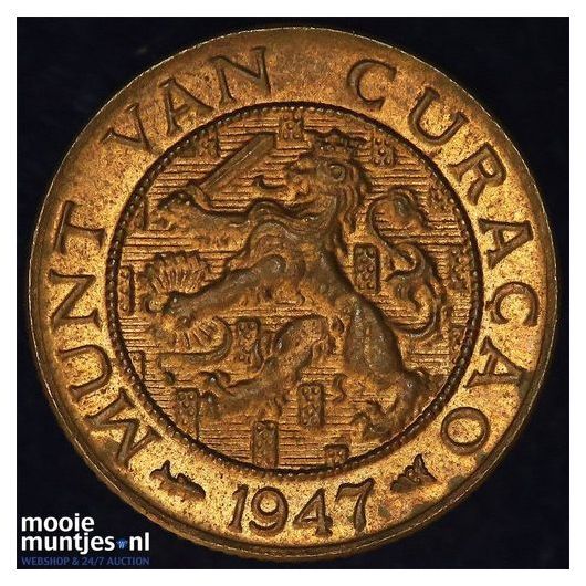 Curaçao - 1 cent - 1947 (kant A)