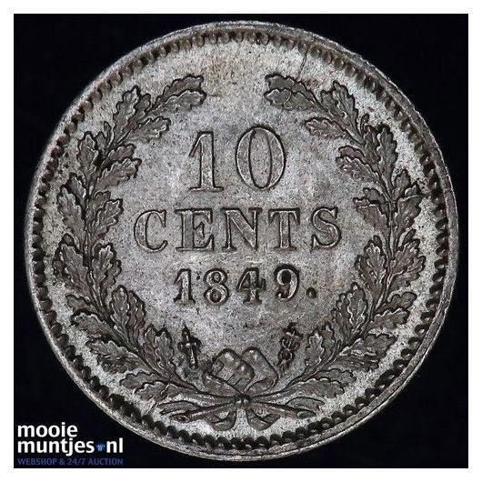 10 cent - Wilhelmina - 1934 (kant A)