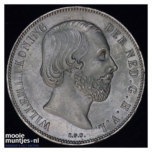 1 gulden - Willem III - 1865 (kant B)