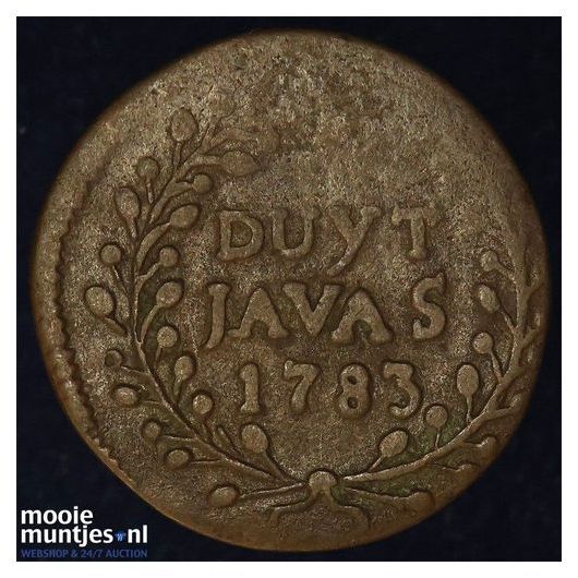 Nederlands-Indi&euml; - Duit - 1783 (kant A)