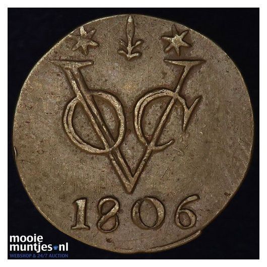 Nederlands-Indi&euml; - Duit - 1805  (kant A)