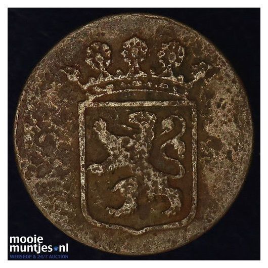 Nederlands-Indi&euml; - Duit - 1802 Holland (kant B)