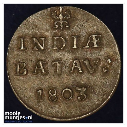 Nederlands-Indi&euml; - Duit - 1803 Overijssel (kant A)
